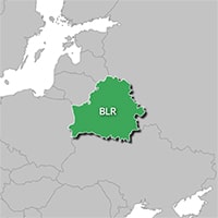 Покрытие карты - вся Беларусь
