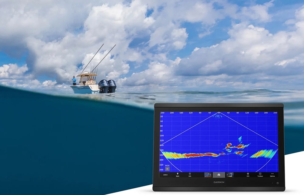 Garmin RapidReturn — первый, который передает живые изображения на глубине до 1000 футов под поверхностью воды